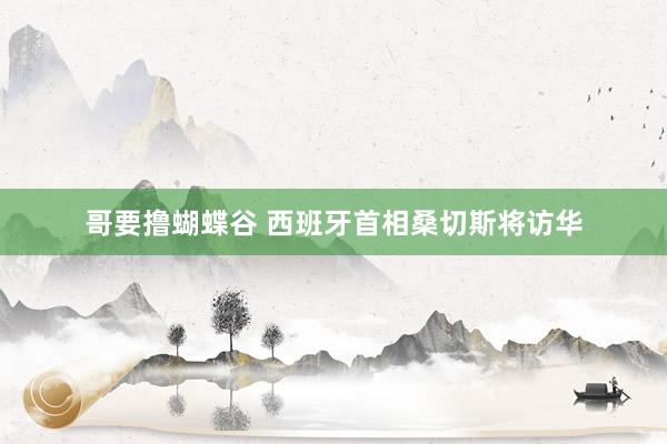 哥要撸蝴蝶谷 西班牙首相桑切斯将访华