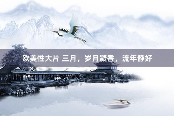 欧美性大片 三月，岁月凝香，流年静好